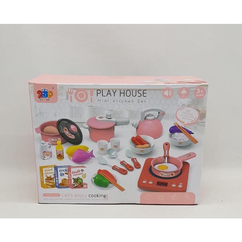 mainan masak anak perempuan mini kitchen set