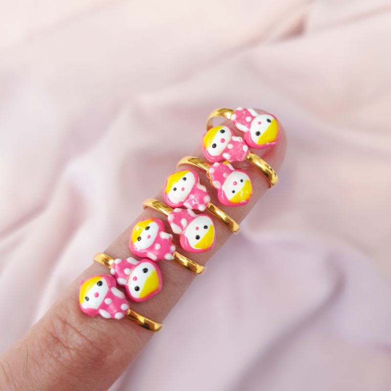 [NEW] Cincin anak karakter boneka emas asli kadar 300, cincin anak, cincin emas, perhiasan emas , em