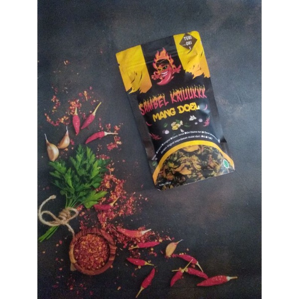 

sambal kriuk teri