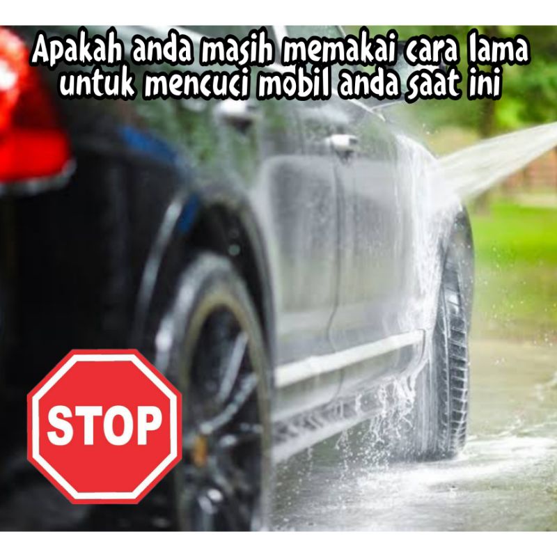 Waterless wash &amp; wax cuci mobil tanpa air / pembersih dan pengkilap bonus microfiber premium