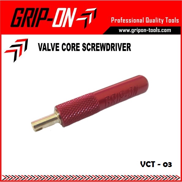 Grip On Kunci Pembuka Pentil Multifungsi Ban Motor Mobil Sepeda Valve Core Screwdriver Mobil Sepeda VCT-03