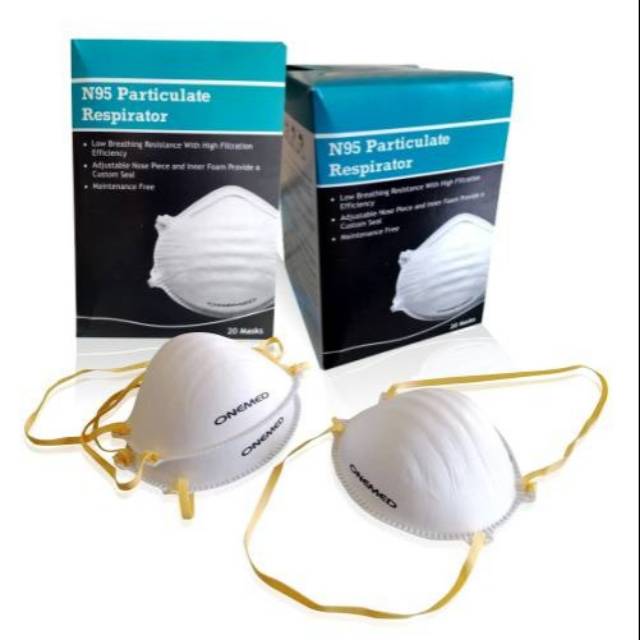 Masker N95 Onemed / Ecer / Box / Masker Onemed / Masker Medis/ Masker Medis N95/ N95