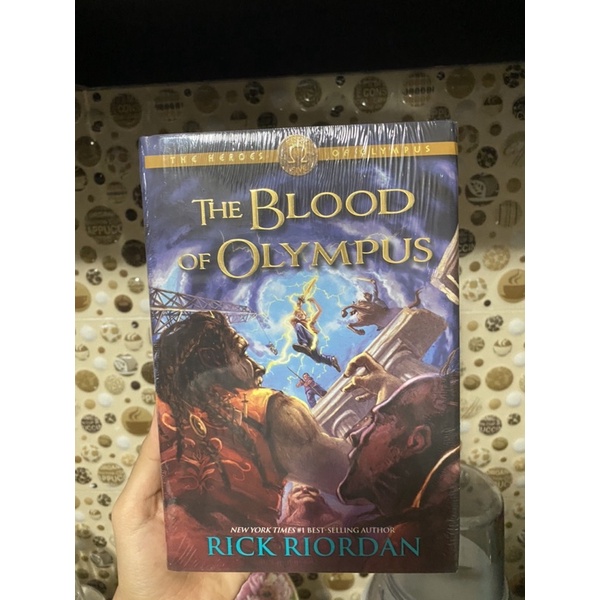 (Hardcover+New+English) The Blood of Olympus Rick Riordan heroes of olympus series son of neptune