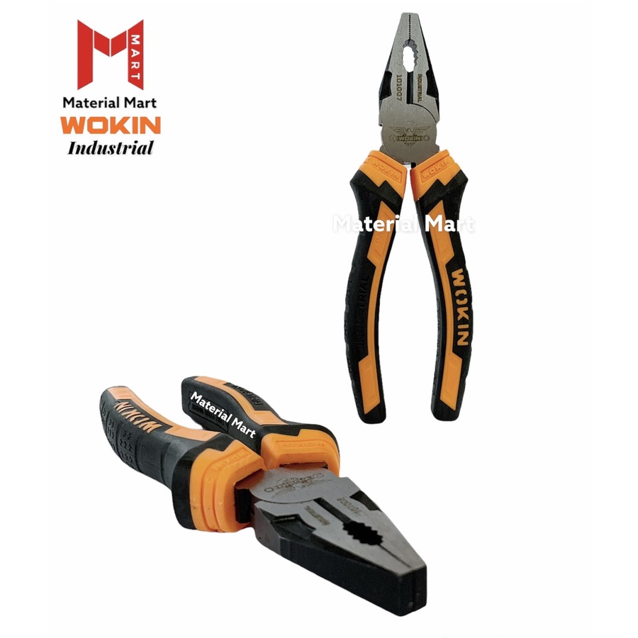 Tang Kombinasi 8 Inch Wokin | Plier Combination 7 Inch | Tang Jepit 8&quot; | Material Mart