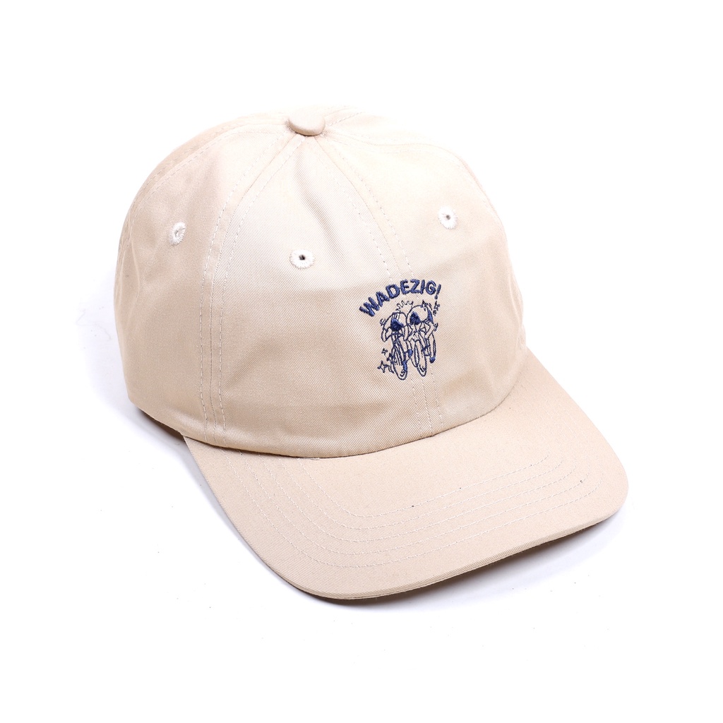 (BISA COD) Topi WADEZIG WFCC DADHAT CREAM / Topi Pria Baseball Distro Original Cowok Keren Terbaru 1