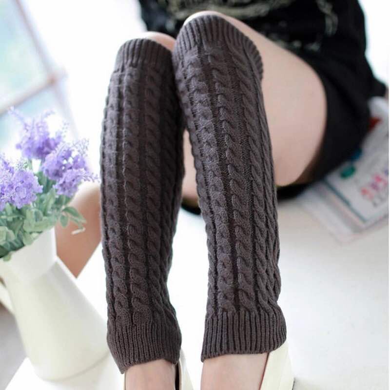 IMPORT Leg Warmer Penghangat Kaki rajut wool winter musim dingin