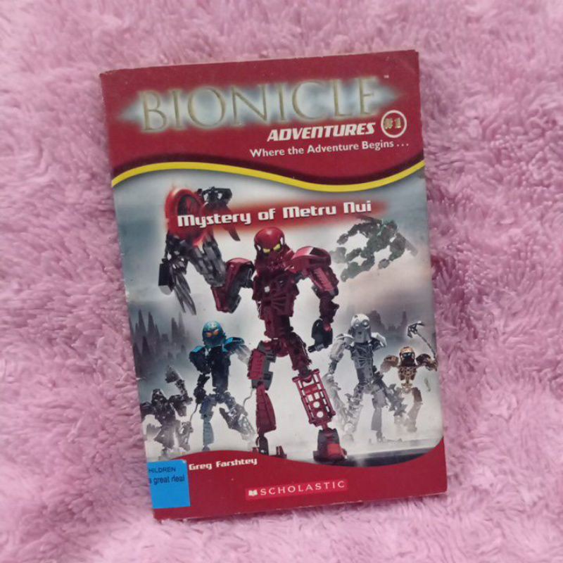 [Buku Bekas Bahasa Inggris] Bionicle Adventures #1~ Mystery of Metru Nui