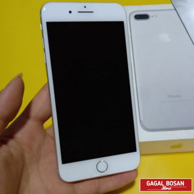 IPHONE 7 PLUS 64 GB | Ex : Internasional - Mulus | Ready Silver