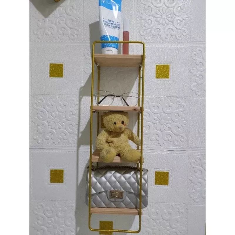 (RAK INDUSTRIAL) RAK SUSUN DINDING RAK MINIMALIS RAK GANTUNG RAK PAJANGAN HIASAN RUMAH HIASAN KAMAR RAK VINTAGE