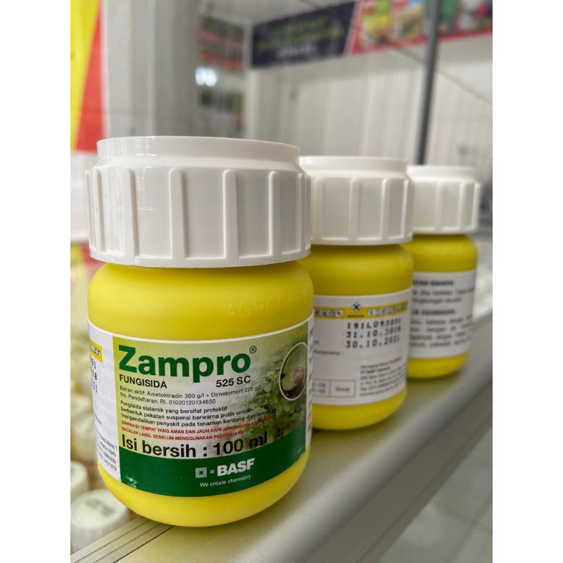 Zampro 525SC 100ml Fungisida Obat Pencegah dan Pembasmi Jamur pada Tanaman