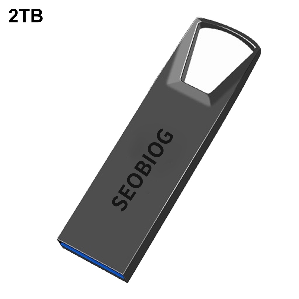 (Huluboy) Seobiog Flashdisk Usb 3.0 Kapasitas 1 / 2T Bahan Logam Tahan Suhu Tinggi