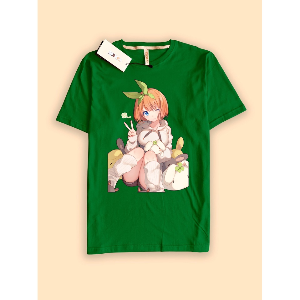 Kaos Tshirt Anime 5 toubun Nakano Yotsuba