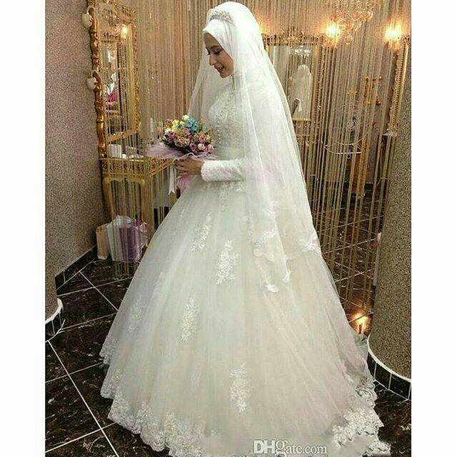 Gaun Pengantin Muslim Gaun Akad Nikah Hijab Gaun Pengantin Hijab Gaun Kebaya Muslimah Hijab