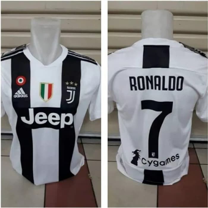 Jersey juve home 2018/2019   nameset ronaldo