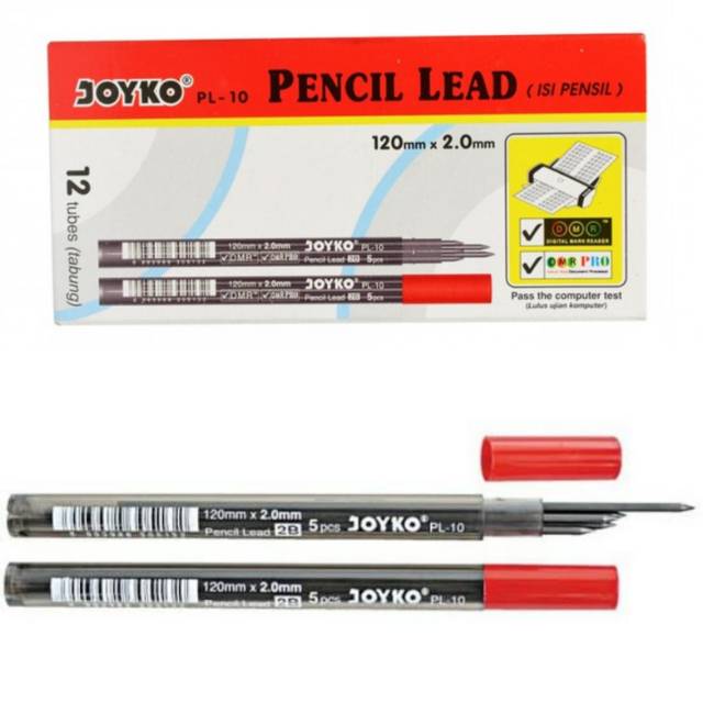 

Pencil Lead Joyko PL-10-2B-2.0mm(1 tube)