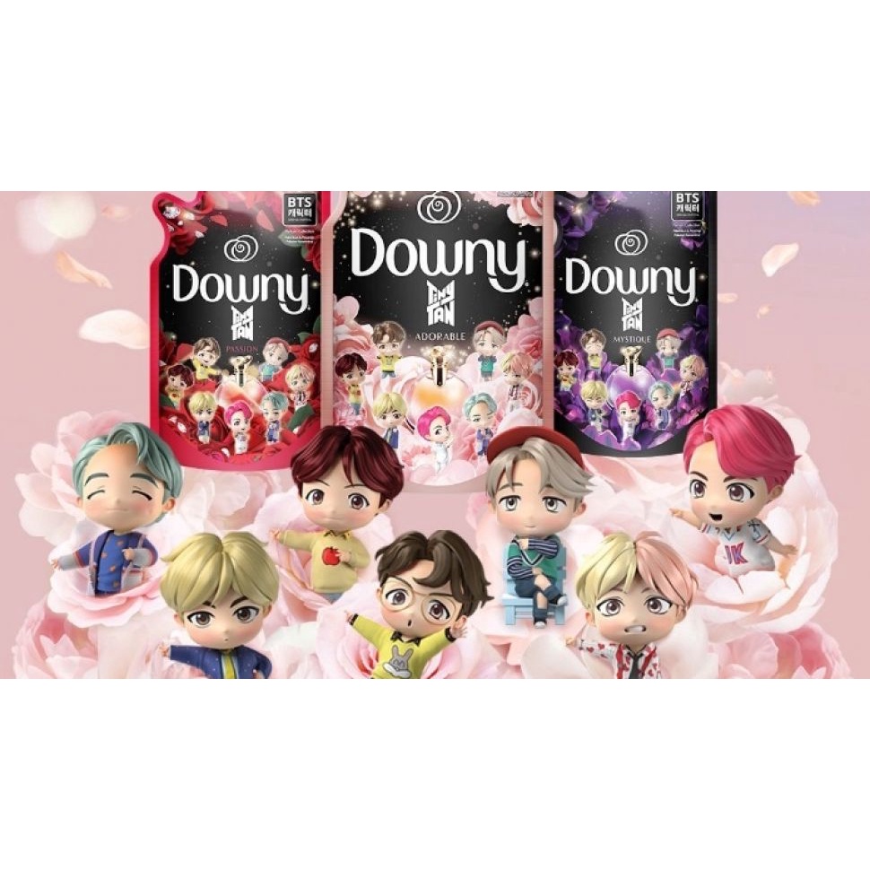 Collection TinyTAN | Downy Pewangi dan Pelembut Pakaian (650mL)