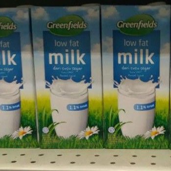 

Susu Greenfield LOW FAT UHT 1000ML