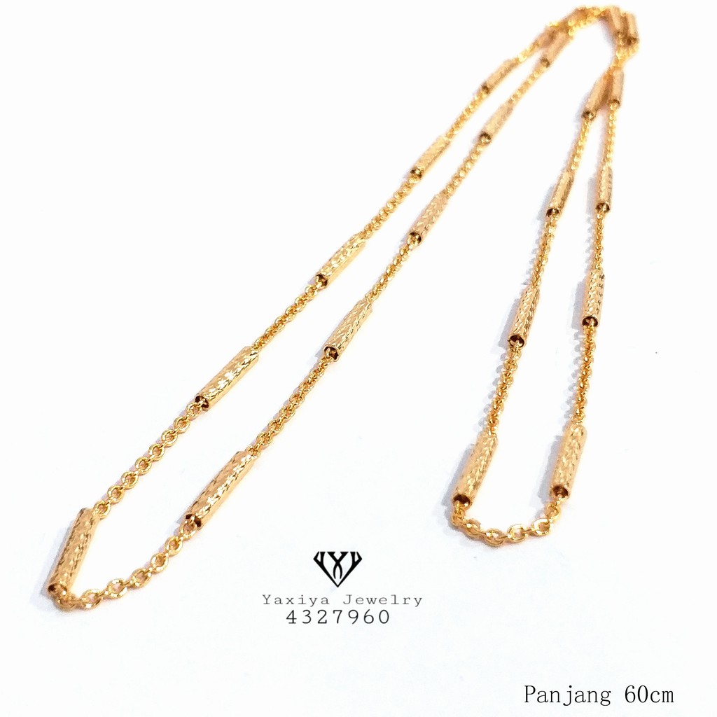 

Kalung Rantai Jenis Bambu Lapis Emas Perhiasan Imitasi Gold Yaxiya 4327960