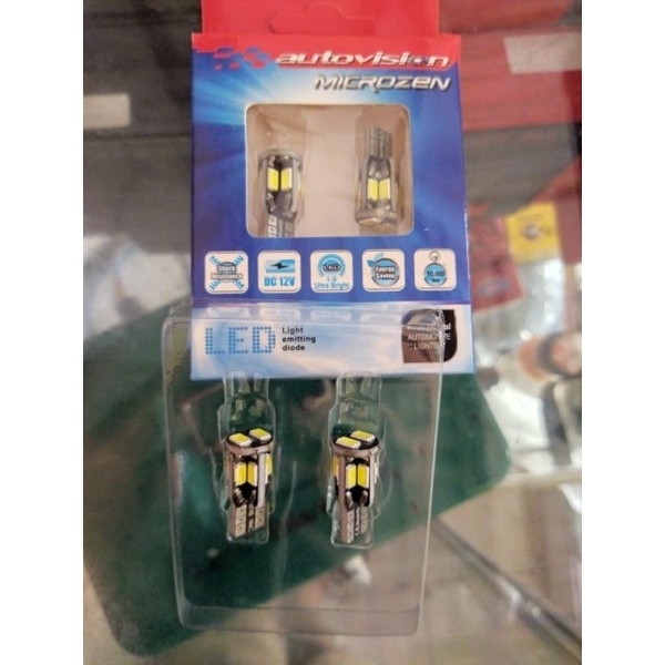 T10 Led Autovision Microzen 1set