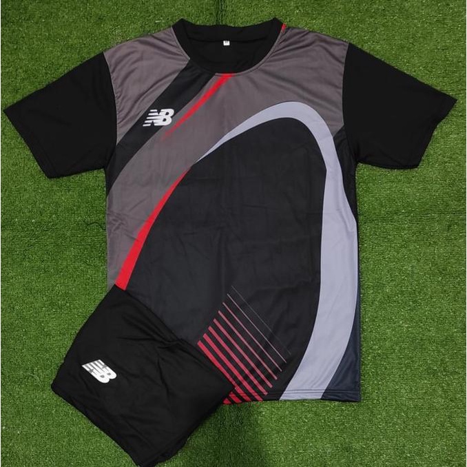 BISA COD KAOS OLAHRAGA PRIA BAJU + CELANA OLAHRAGA NB 01 KAOS TRAINING GROSIR