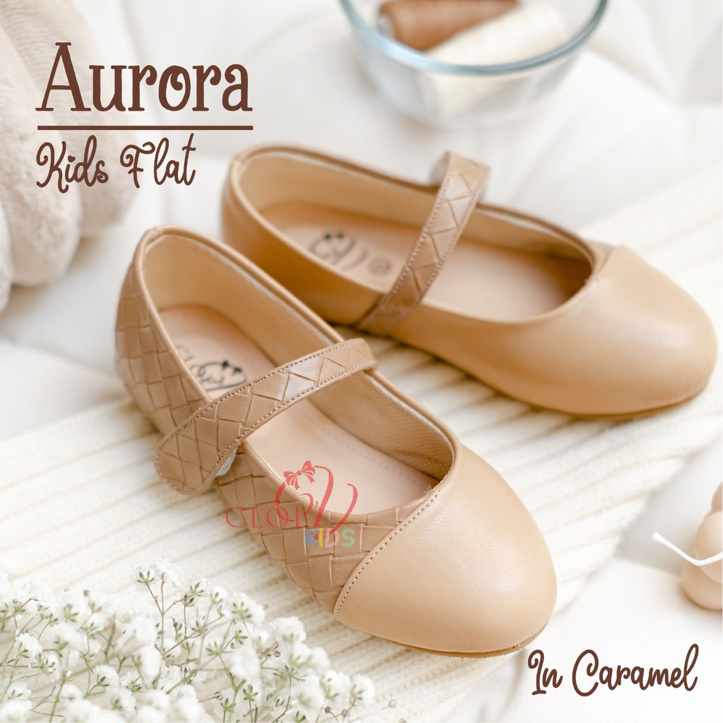 CLOEVKIDS - Aurora Size 22-35 Flatshoes Sepatu Pesta Ballet Anak Perempuan