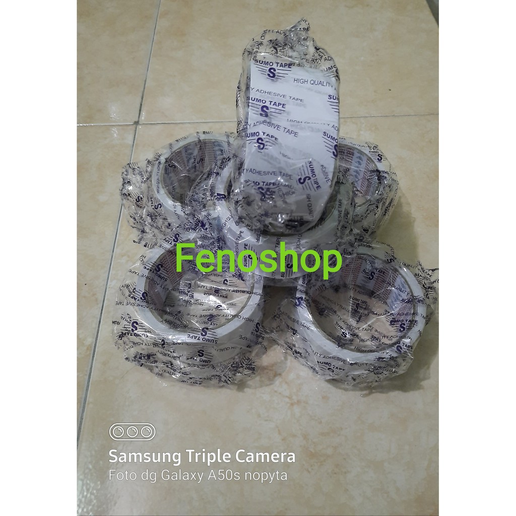 

Double Tape kertas 2 INCH sumo tape