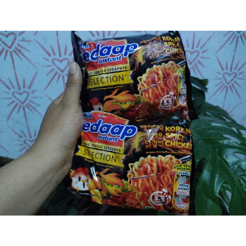 

Mie sedap selection