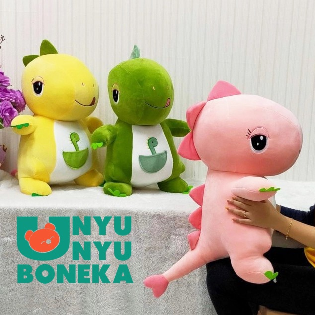 Boneka Dino Kantong Size 20&quot;/45cm/dinosaurus/mainananak/hadiah/animal