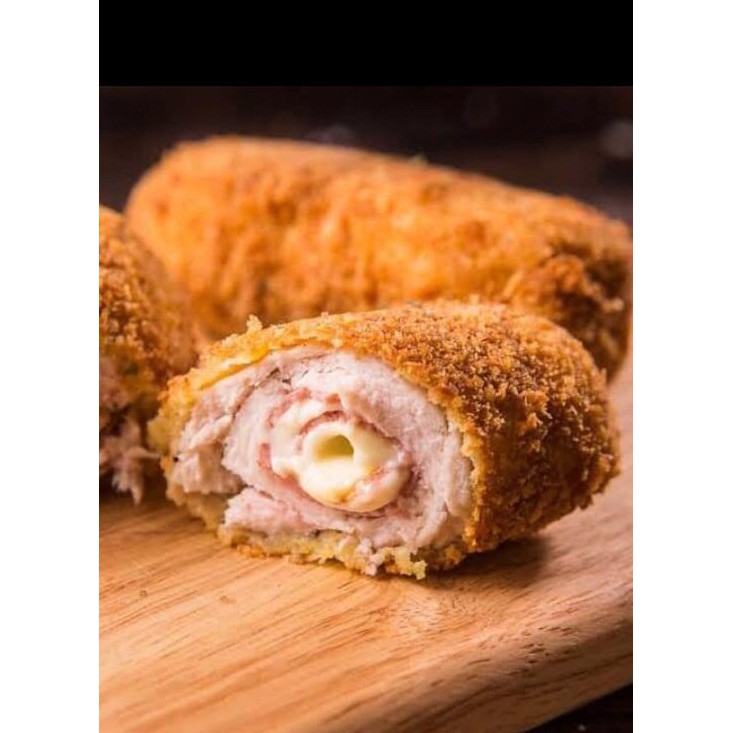 

Chicken Cordon Bleu Roll Isi 10 Pcs - Cordon Bleu - Frozen Food