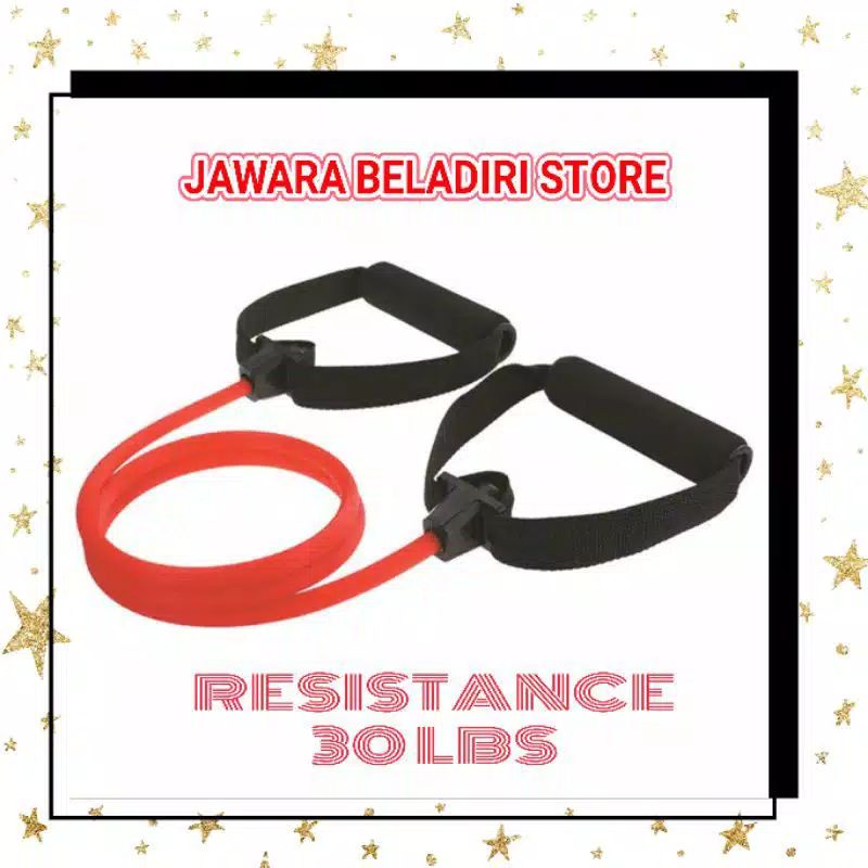 {{ORIGINAL}} Termurah...!!! (Bayar ditempat) 11pcs / Set Resistance Band Latex Fitness-Long merah
