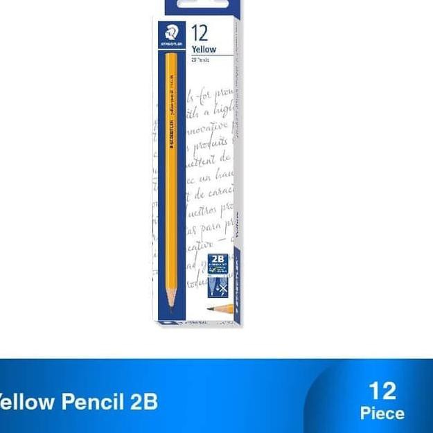 

✿ [ LUSIN ] Pensil Staedler Yellow 2B - 133 ◘