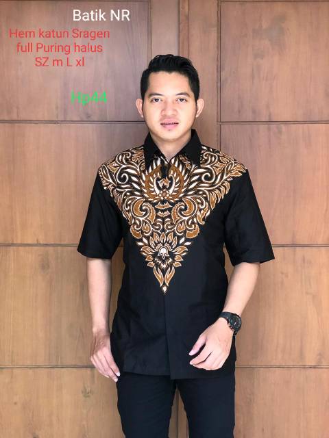 Hem furing katun batik sragenan