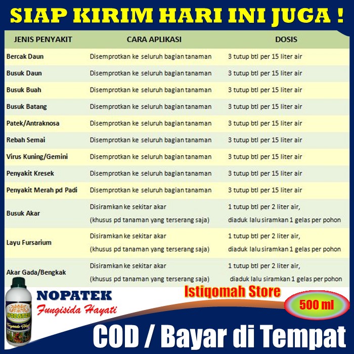 [PAKET 3 PRODUK] POC BMW + NOPATEK + ANTILAT - Pupuk Organik Cair POC BMW + NOPATEK Fungisida Hayati + ANTILAT Pestisida Nabati untuk Semua Jenis Tanaman - Pupuk Organik Fungisida Pestisida Alami untuk Berbagai Jenis Tanaman TERLARIS