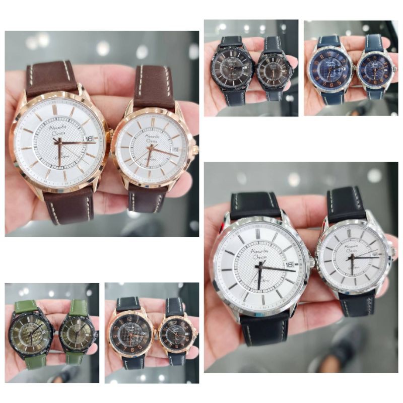 Jam Tangan Couple Alexandre Christie AC8649 New 8649 Original Garansi Resmi