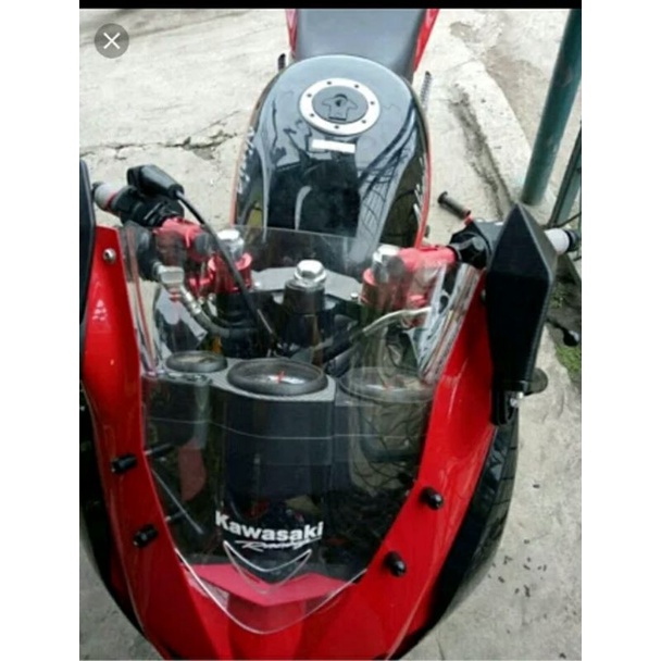 VISOR NINJA RR 150 NEW TRANSPARAN