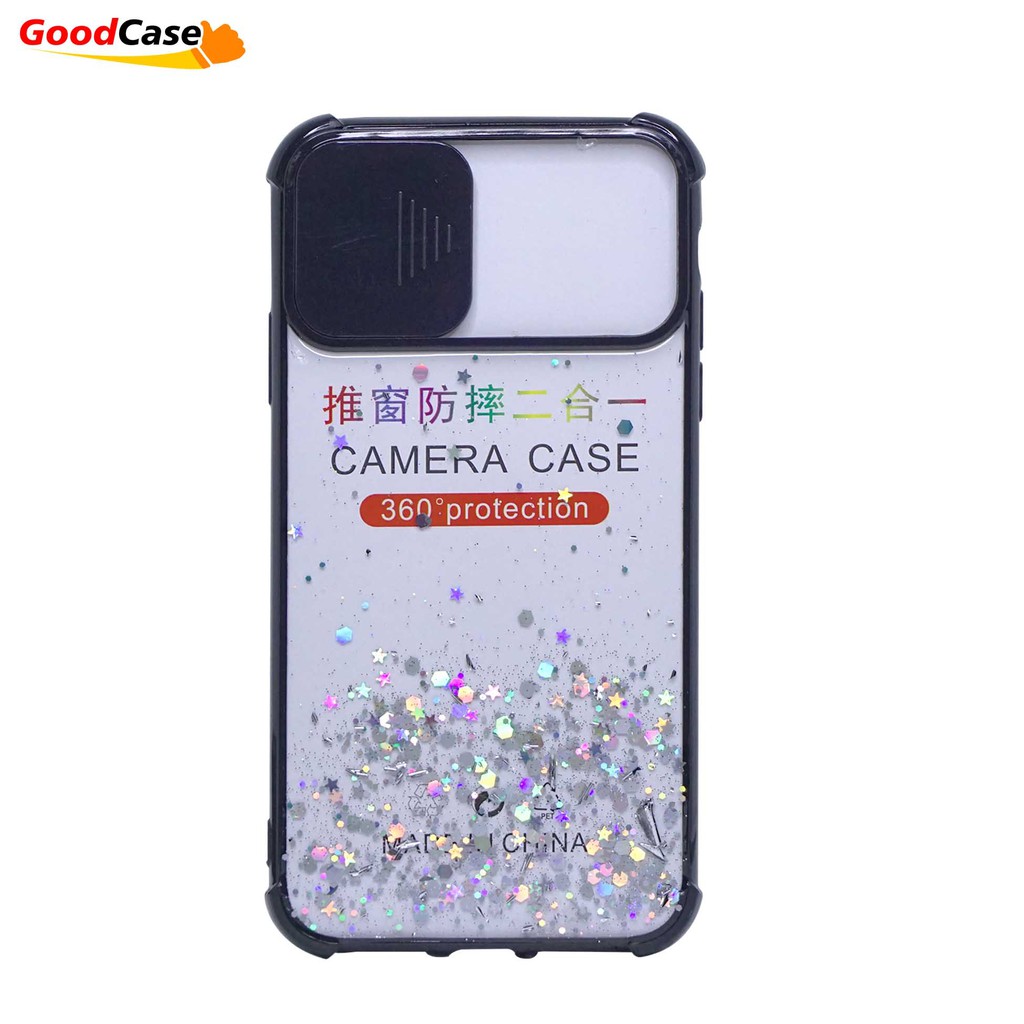 GoodCase - Case Lensa Infinix Hot 10 Play | Hot 10 Lite/ X657 | Smart HD 2021 | Note 8 Dove Candy Glitter Lensa