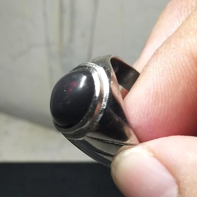 Batu Natural Kalimaya Banten / Black Opal Banten F8840