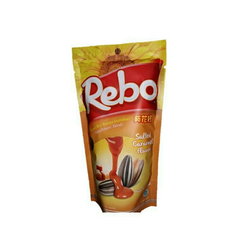 

Rebo Kuaci Caramel 150Gr - Biji Bunga Matahari