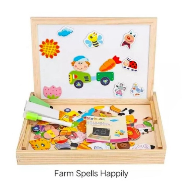 

Mainan BOX Edukasi BOARD Murah Promo Kotak Anak Magnetic Farm - MAGNETIC Papan ~