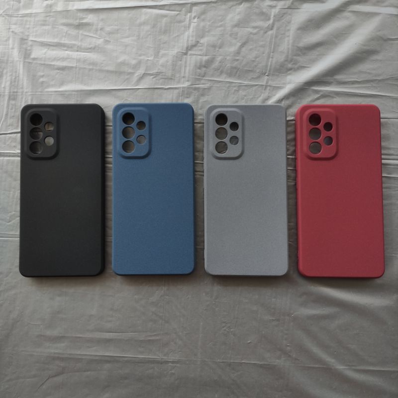 Case Samsung A53 5G Softcase Sandstone Silicon Anti Slip Casing Camera Protect