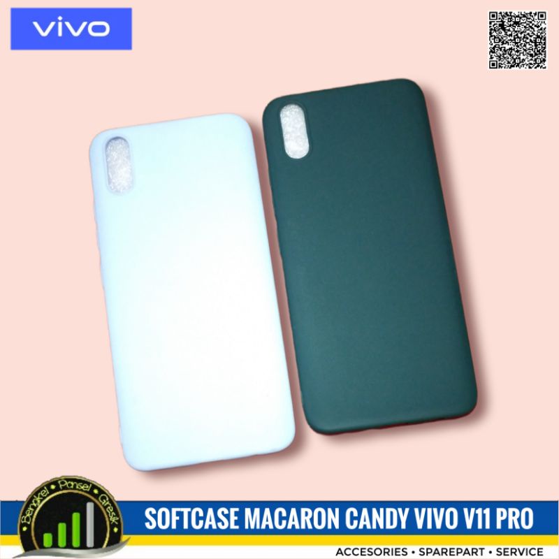 Softcase Macaron Candy Vivo V11 Pro