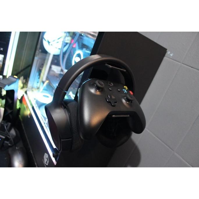 Stand Dock Gamepad stick ps4 or xbox + Headset Hanger Universal Termurah