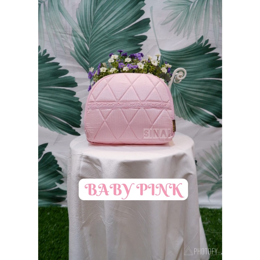 Mukena Parasut Premium Sinai Baby Pink Merah Muda Mukenah Dewasa Wanita Jumbo Size Adem Travel Trave