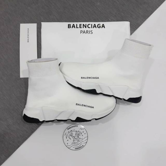 Balenciaga Speed Trainer White Black