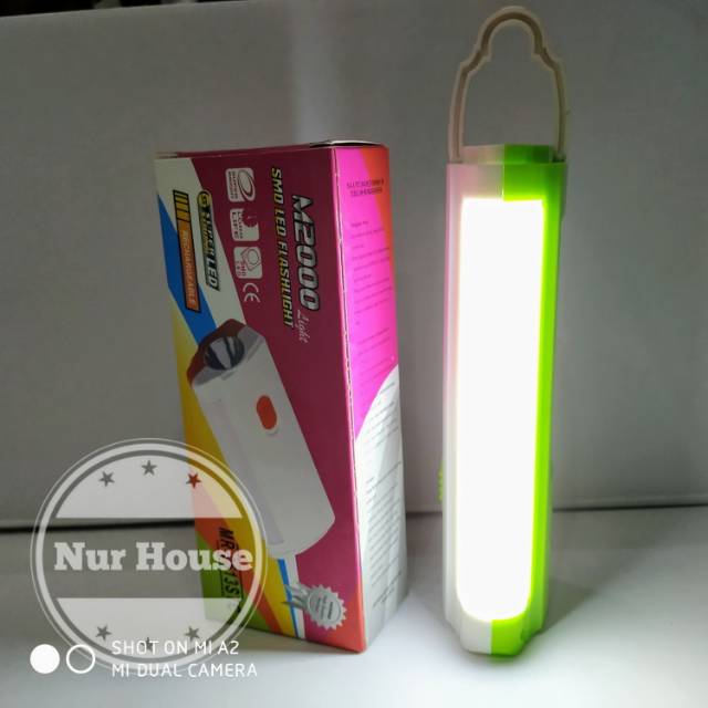 Senter Tangan luby 7760 dengan lampu emergency