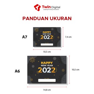 Twindigital Kartu Ucapan Akhir Tahun  Custom Ucapan  New 