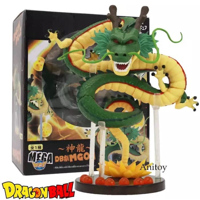 JK -  ACTION FIGURE SHENLONG SHENRON 7 CRYSTAL BALL DRAGON BALL ANIME NAGA