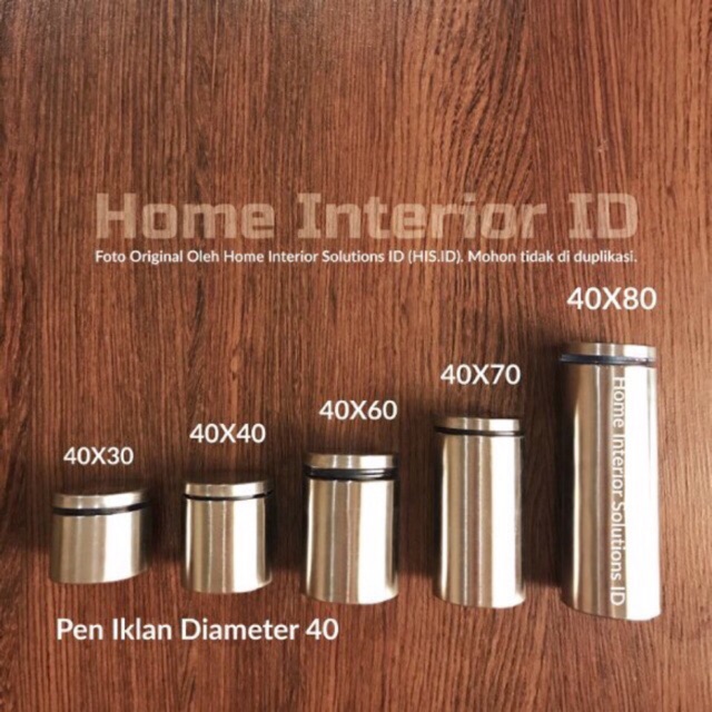 

Pen Iklan 40 x 50 mm Stainless Steel