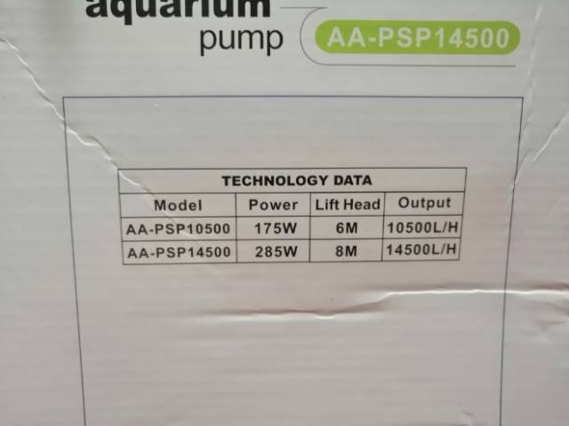 Pompa kolam air mancur celup RECENT AA PSP 14500