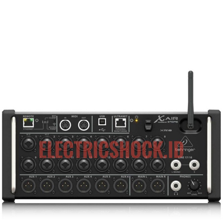 MIXER DIGITAL BEHRINGER X AIR XR 18 ORIGINAL